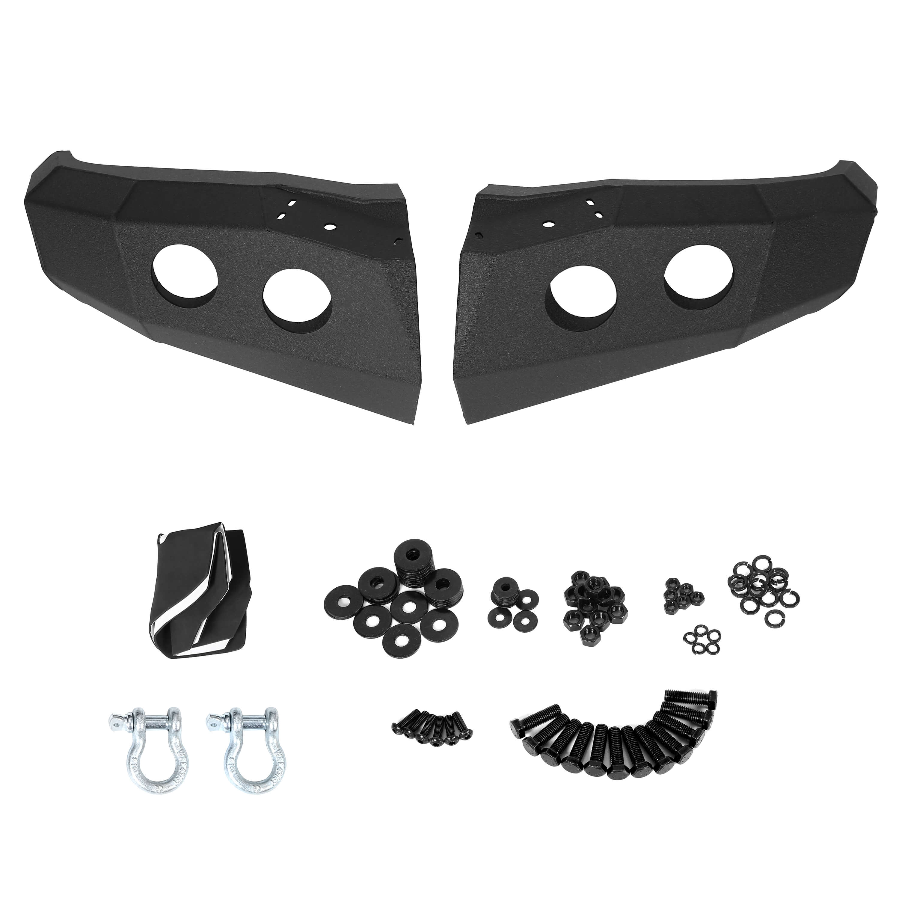 MR.GOP-Offroad Style Front Bumper for 2014-2020 Toyota Tundra,Winch Ready