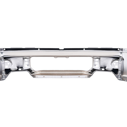 MR.GOP-Front Steel Bumper Face Bar For Ford F-150 Pickup 2009-2014 w/o Fog Light Hole