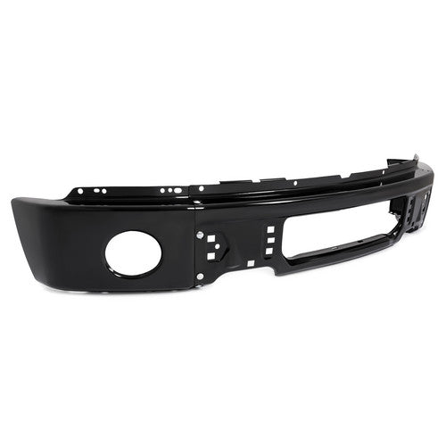 MR.GOP - Barra frontal de parachoques de acero negra para Ford F150 2009-2014 con orificio para luz antiniebla