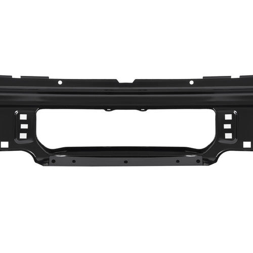 MR.GOP - Barra frontal de parachoques de acero negra para Ford F150 2009-2014 con orificio para luz antiniebla