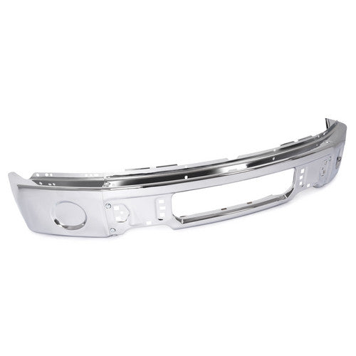 MR.GOP-Front Steel Bumper Face Bar For Ford F-150 Pickup 2009-2014 w/o Fog Light Hole
