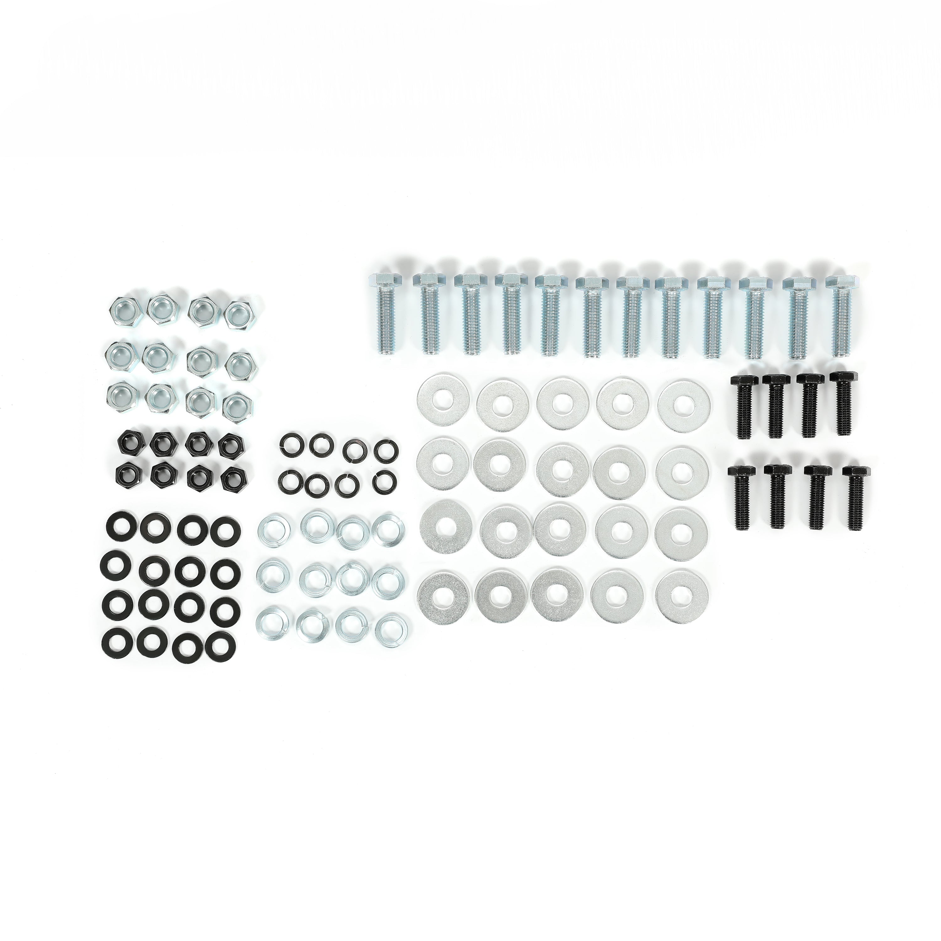 MR.GOP-3 Pieces Front Bumper Compatible with 1992-1997 Ford F150 F250 F350 Powder Coated Steel (2 packages)