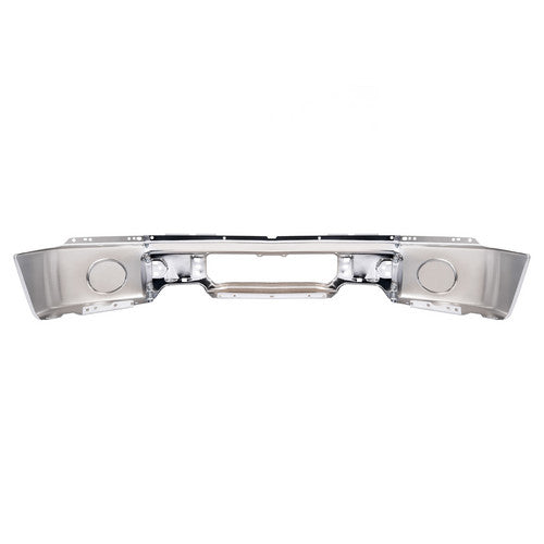 MR.GOP-Front Steel Bumper Face Bar For Ford F-150 Pickup 2009-2014 w/o Fog Light Hole