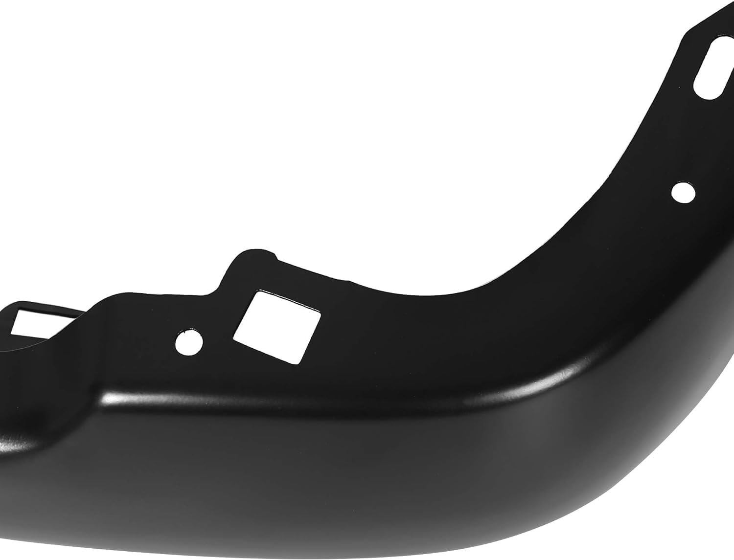 MR.GOP-Front Bumper Face Bar Compatible with 1998-2004 Chevrolet S10 1998-2005 Blazer Replace For GM1002367 15007660 Steel Black W/O Molding Holes