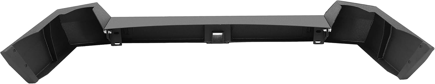 MR.GOP-Rear Bumper w/2” Receiver Compatible with 1999-2004 Jeep Grand Cherokee WJ w/D-rings Powder Coated Black
