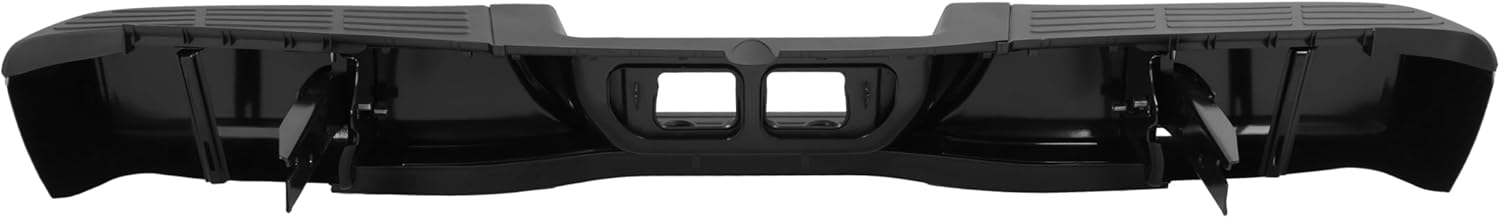 MR.GOP-Rear Step Bumper Assembly Compatible with 2000-2006 Toyota Tundra TO1103108 Powder Coated Black Steel+Plastic