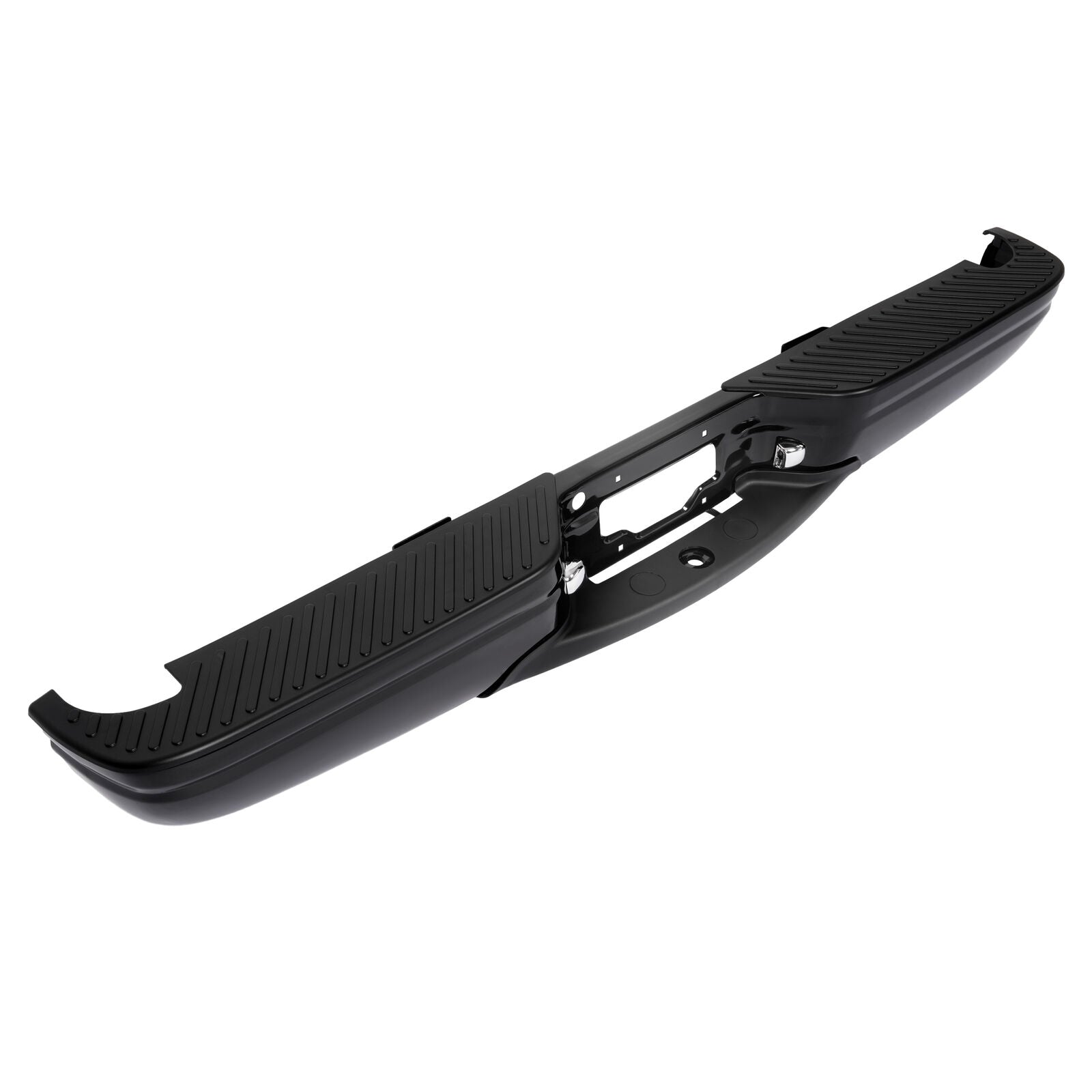 MR.GOP - Conjunto de parachoques trasero compatible con Ford F150 (CAJA RECTA) 1997-2003, F250 1997-1999, camioneta Ford F150 Heritage 2004 ?FO1103102 Acero recubierto de polvo