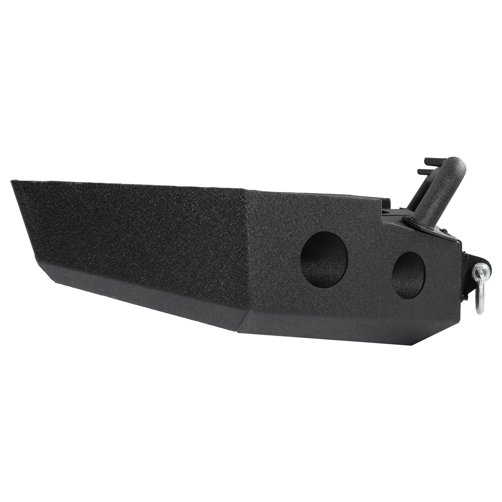 MR.GOP - Parachoques delantero compatible con Chevy Silverado 1500 2007-2013 con barra de empuje, paquete modular de 3 piezas, 2 paquetes 