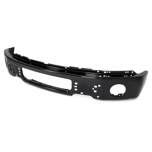 MR.GOP - Barra frontal de parachoques de acero negra para Ford F150 2009-2014 con orificio para luz antiniebla