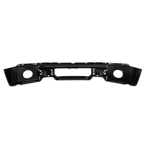 MR.GOP - Barra frontal de parachoques de acero negra para Ford F150 2009-2014 con orificio para luz antiniebla