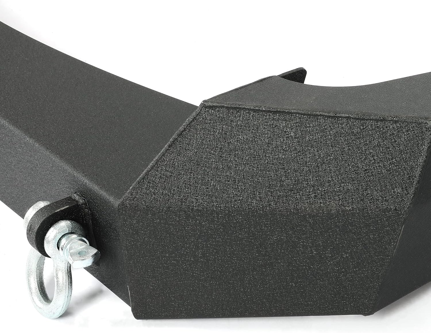 MR.GOP-Rear Bumper w/2” Receiver Compatible with 1999-2004 Jeep Grand Cherokee WJ w/D-rings Powder Coated Black