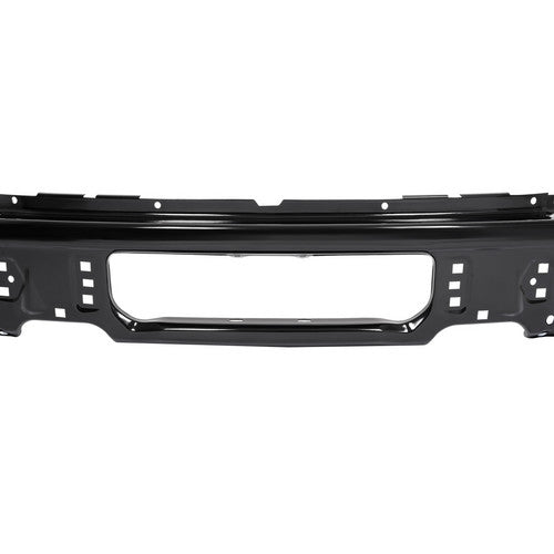 MR.GOP - Barra frontal de parachoques de acero negra para Ford F150 2009-2014 con orificio para luz antiniebla