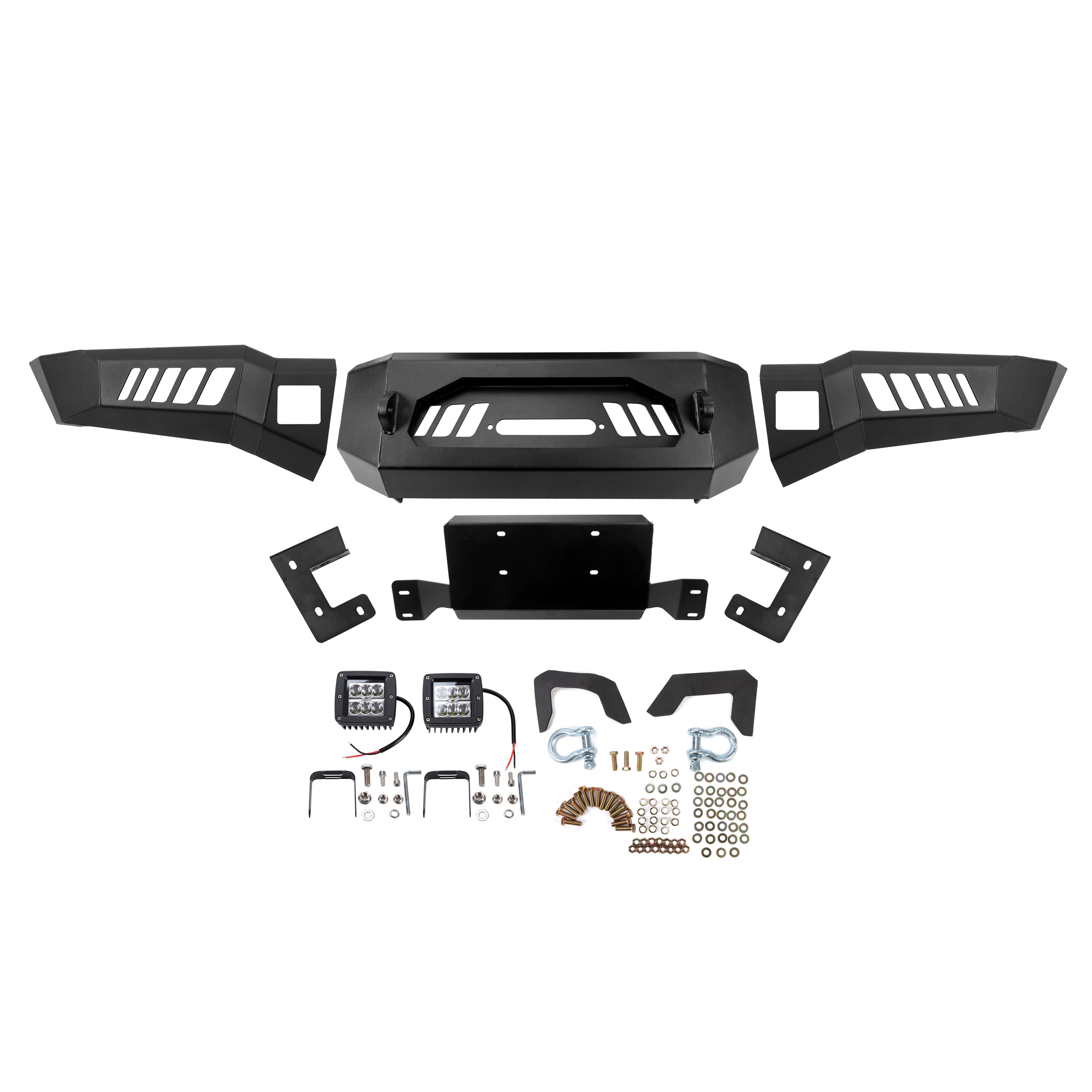 MR.GOP-Modular Front Bumper for 2018-2020 Ford F-150,3-Piece