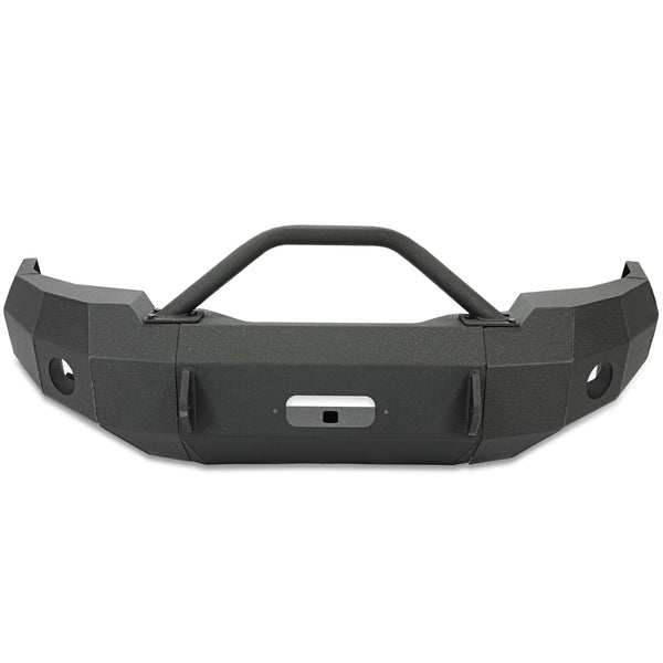 MR.GOP-Front Bumper With Push Bar Steel Fits 1997-2003 Ford F-150