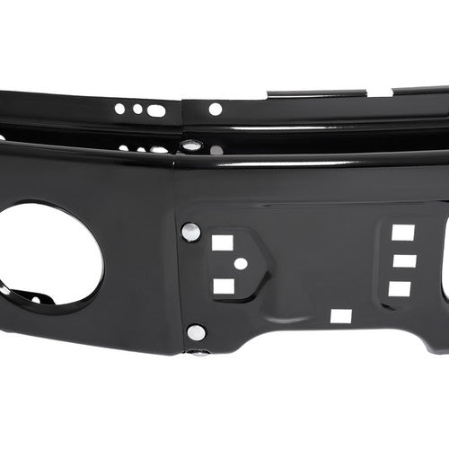 MR.GOP - Barra frontal de parachoques de acero negra para Ford F150 2009-2014 con orificio para luz antiniebla