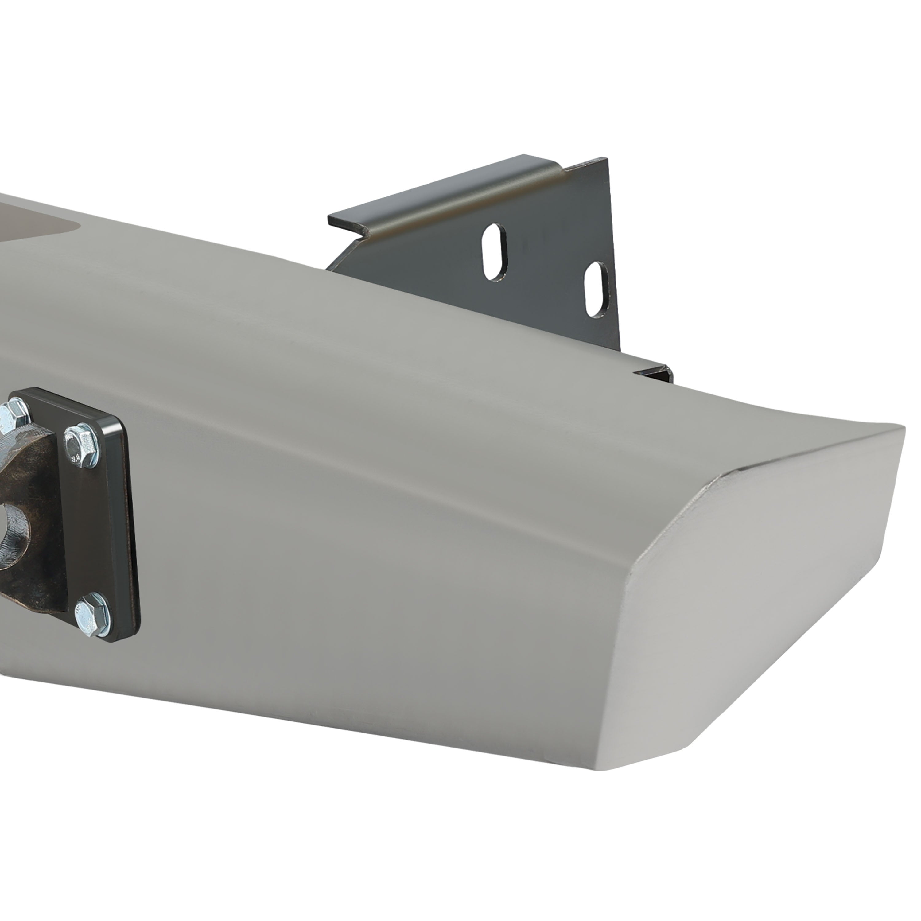 MR.GOP-Rear Bumper Assembly Compatible with 1997-2004 Dodge Dakota Pickup Truck Step Bumper Assembly Steel Bare Metal