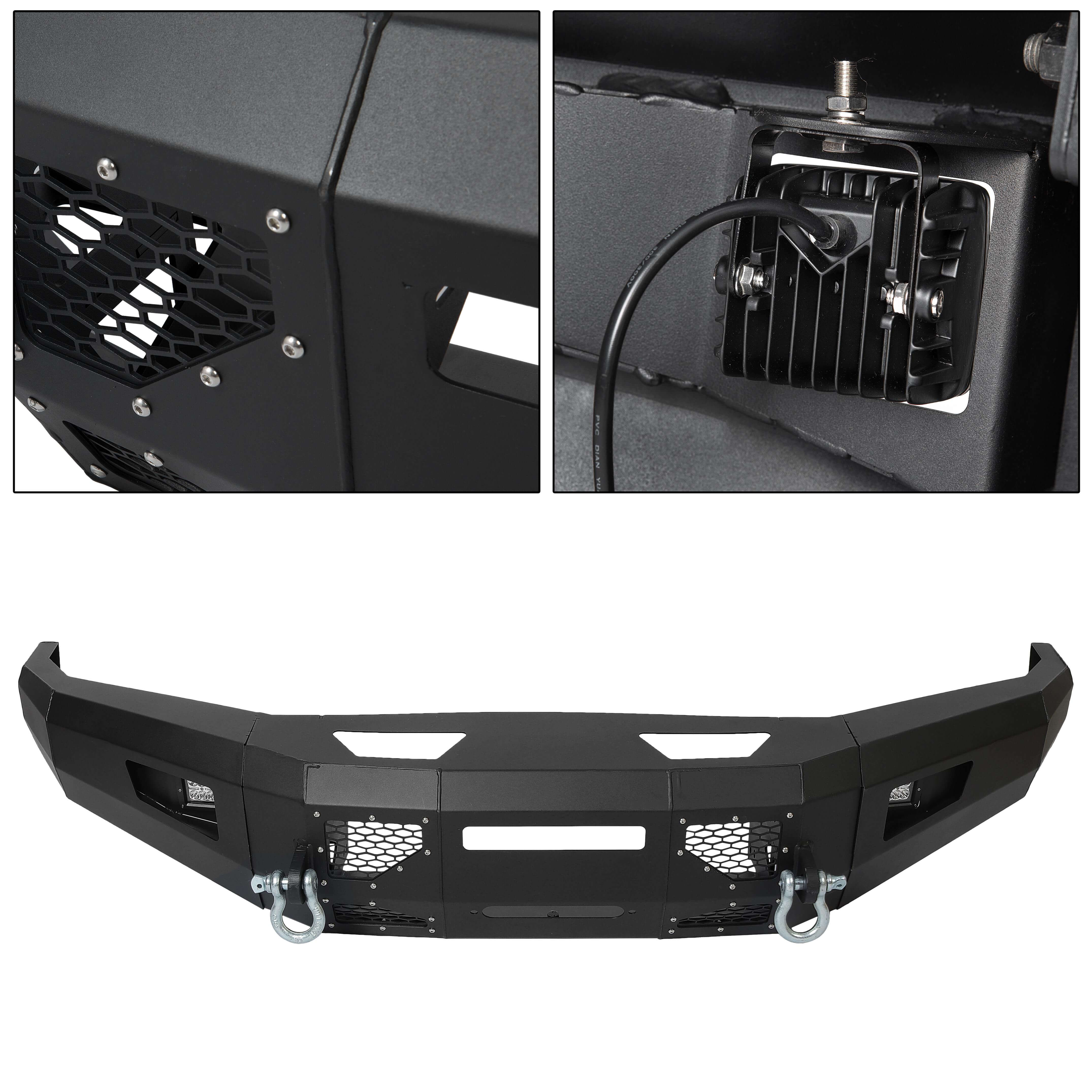 MR.GOP-Steel Front Bumper for 2017-2019 Ford F-250 F-350 F-450