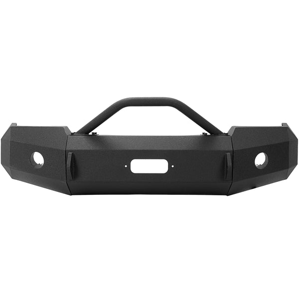 MR.GOP-Iron Cross HD Front Bumper for 2003-2006 Chevrolet Silverado 1500,With Push Bar
