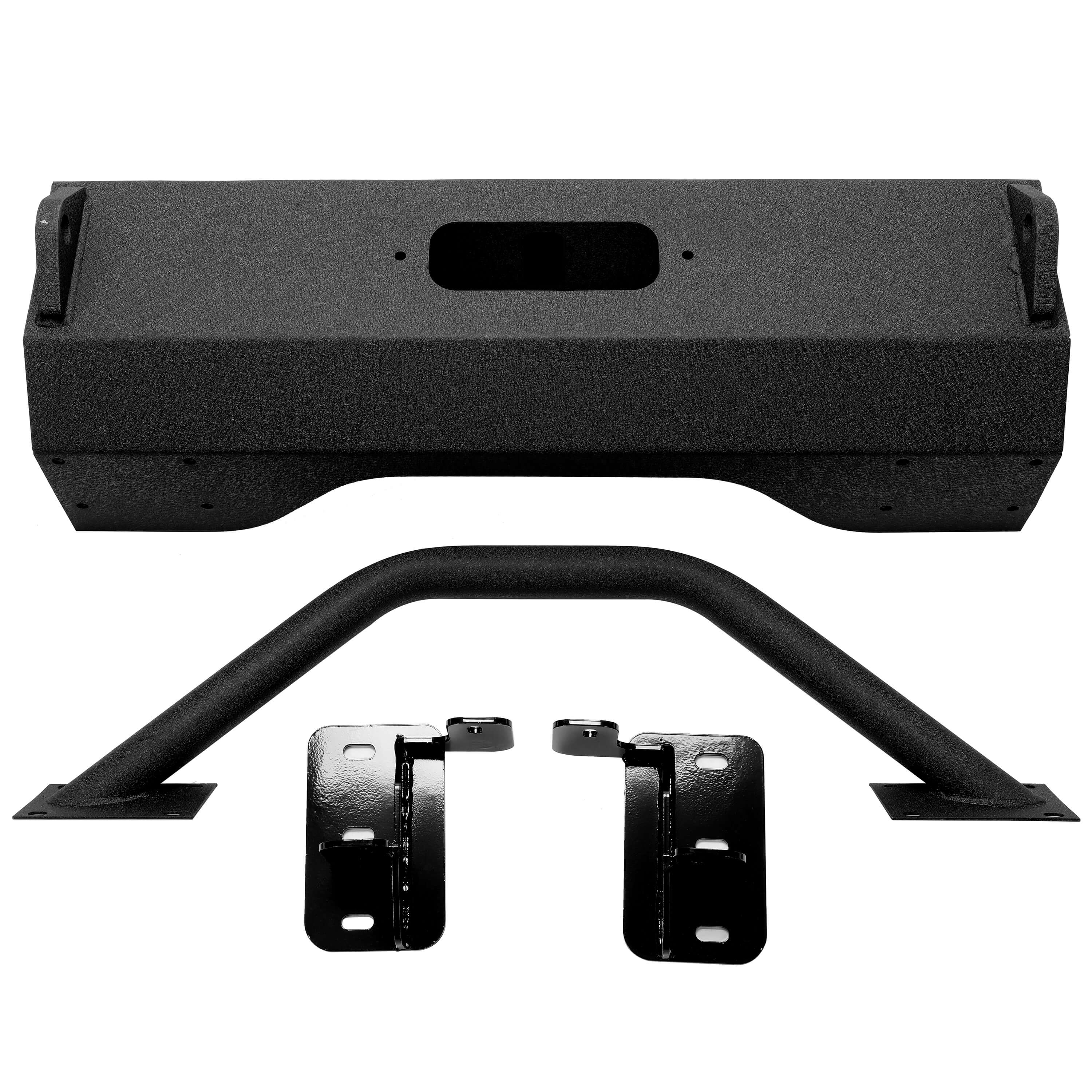 MR.GOP-Iron Cross HD Front Bumper for 2003-2006 Chevrolet Silverado 1500,With Push Bar
