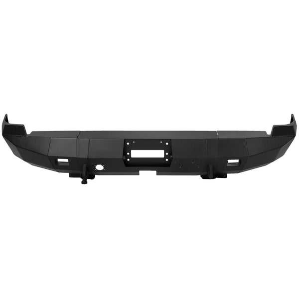 MR.GOP - Parachoques trasero con cabrestante para Dodge Ram 1500 2002-2008; Dodge Ram 2500/Ram 3500/Ram 4500/Ram 5500 2003-2009