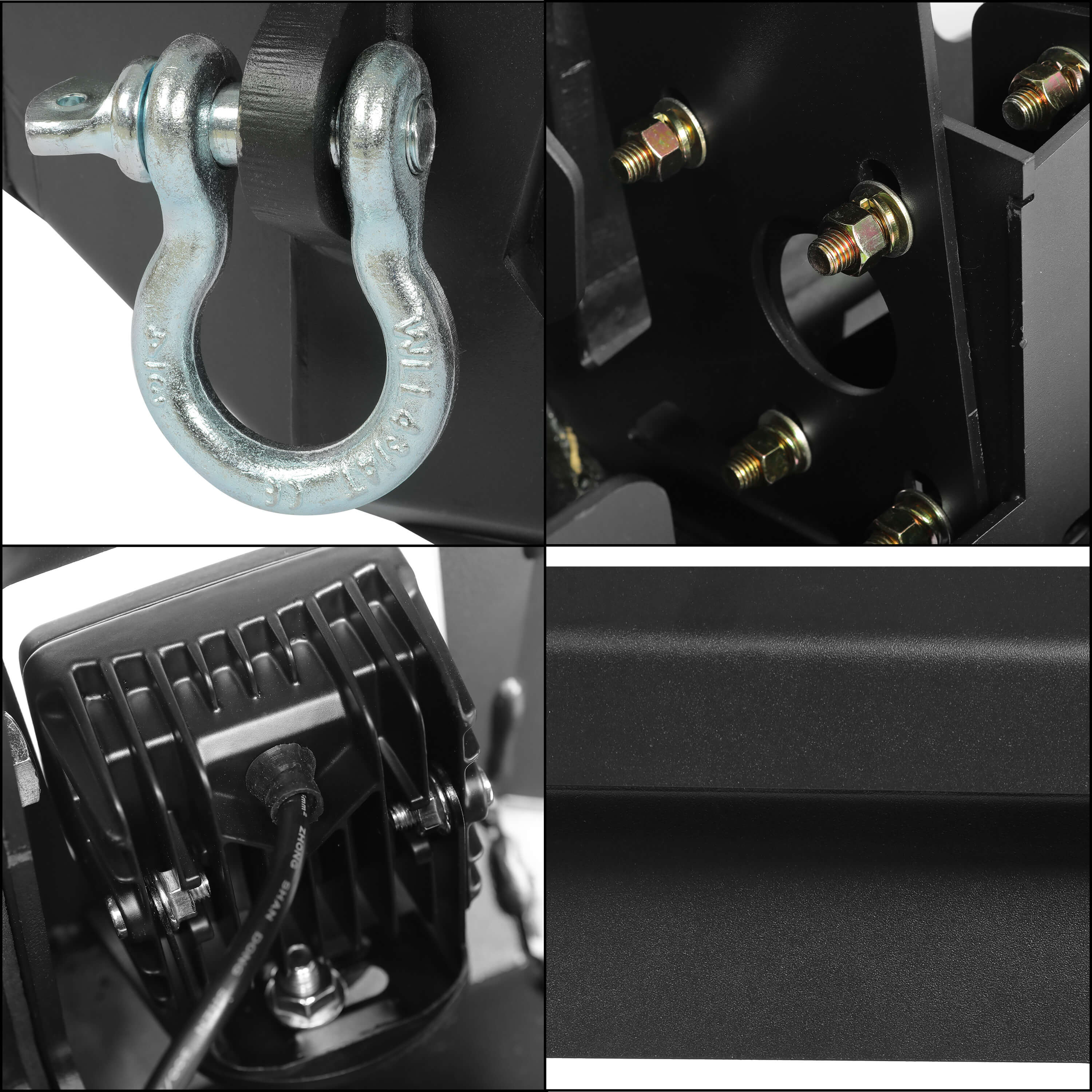 MR.GOP-Modular Front Bumper for 2018-2020 Ford F-150,3-Piece