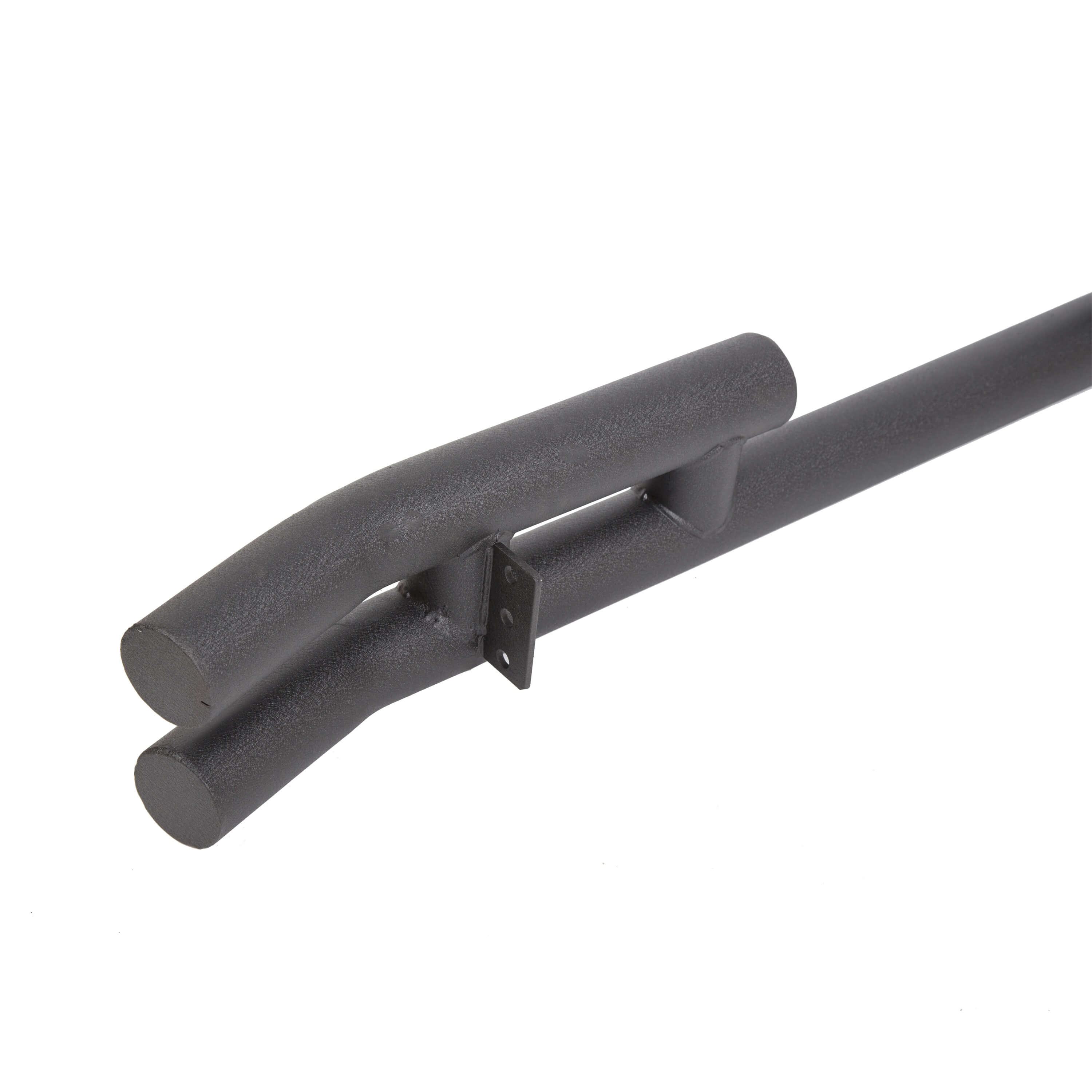 Trailer For Jeep Wrangler Black Double Tube Rear Bumper detail